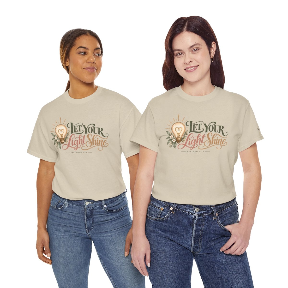 Let Your Light Shine Tee lifestyle